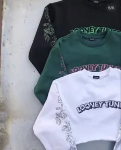 FIG&VIPER×LOONEY TUNES ショート丈スウェットのサムネイル