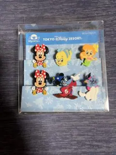 ディズニーキャラクタークリップセット 6個