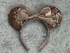 ディズニーリゾート　ミニー　カチューシャ　スパンコール