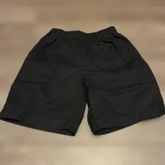 GU ブラック ハーフパンツ 130cm
