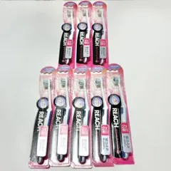 【新品・未開封】REACH ホワイトニングEX コンパクト 美白歯ブラシ 8本のサムネイル