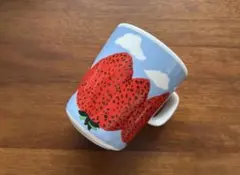 マリメッコ いちごの山 マンシッカヴォレット 古いデザイン ラテマグ