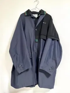 美品 カラー kolor 22SS テーラーポロコート コートのサムネイル