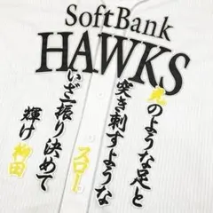 福岡 ソフトバンク ホークス 刺繍ワッペン 柳田悠岐 応援歌 【ピンク