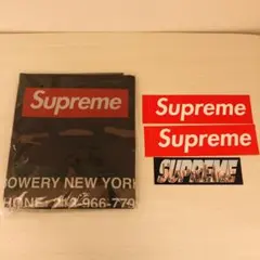 未開封 25AW supreme ノベルティ ランドリーバッグ ステッカー3枚