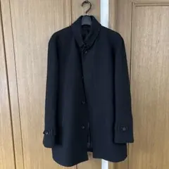 Mr. JUNKO 黒のメンズウールコート