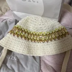 kaorinomori かぎ編み 帽子 57cm