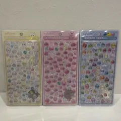 【正規品】ボンボンドロップシール　しずくちゃんmini 3点セット