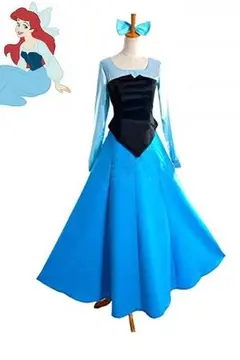 【新品未使用】ディズニー リトルマーメイド アリル 風 コスチューム レディース