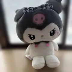 クロミ ぬいぐるみ 千鳥格子リボン