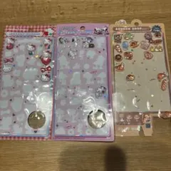 も*あ様 【正規品】BONBON DROP シール 3枚 ハローキティ スヌーピ