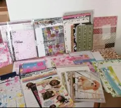 レターセット　手紙　封筒　平成レトロ　ワンちゃん　蝶　薔薇　動物