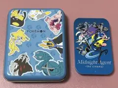ポケモン ポケットモンスター スライド缶 チョコ缶 ケース バレンタイン 小物入