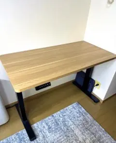 美品】FlexiSpot E7H 140×70 メープル天板 電動昇降式デスク - メルカリ