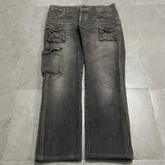 archive Johnbull denim cargo pants y2k