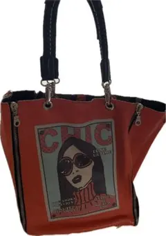 BARBARA RIHL PARIS バーバラリール レザートートバッグ