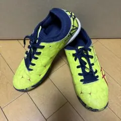 イエローフットサルシューズ24センチ