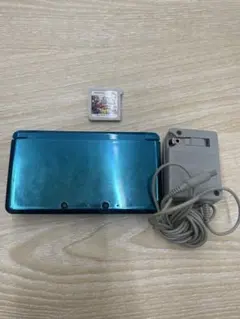 ニンテンドー3DS 青 本体 ゲームカード付き