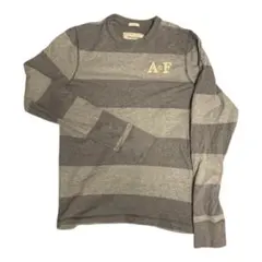 Abercrombie & Fitch グレーロンT 平成ギャル　流行　グランジ