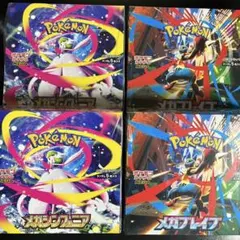 ポケモンカード メガブレイブ2boxメガシンフォニア2boxシュリンク付き