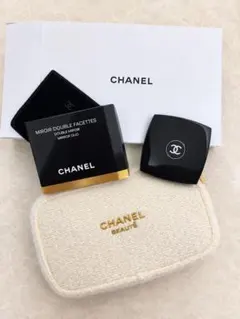 匿名配送】CHANEL ノベルティ ミラー ポーチ セット - メルカリ