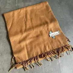 mila schön ミラショーン マフラー ブラウン フリンジ ロゴ刺繍のサムネイル