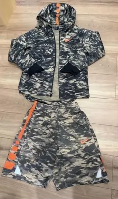 Nike 迷彩柄 Dri-FIT セットアップ　キッズM