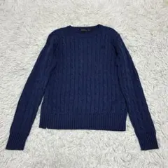 ラルフローレンポロ Ralph POLO ケーブル　ニット　セーター　ポニー