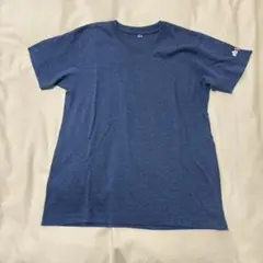 LOGOS Tシャツ ブルー サイズS