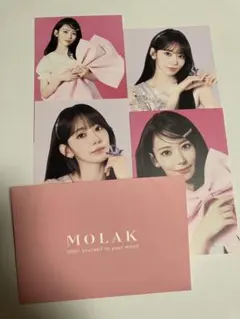 MOLAK 宮脇咲良 ポストカード 4枚セット