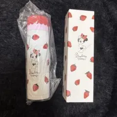 ミニーマウス ストロベリー ドリンクボトル 水筒