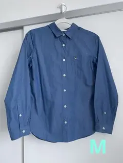 アーノルドパーマー　青のボタンアップシャツ