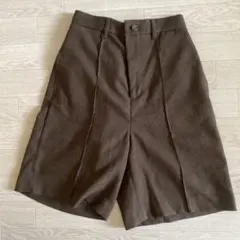 LOWRYSFARM ブラウン ハーフパンツ