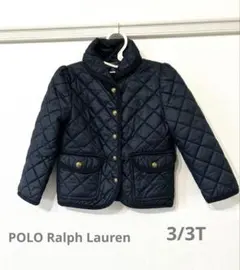 【美品】RALPHLAUREN ラルフローレン100 キルティングコート