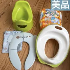トイトレ　IKEA おまる　補助便座　折りたたみ　セットのサムネイル