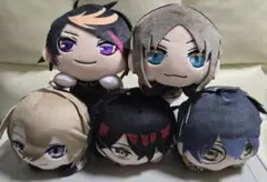 NIJISANJIEN　Luxiem　寝そべりミニぬいぐるみ　5種セット