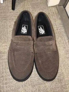 VANS スエード ローファー ブラウン