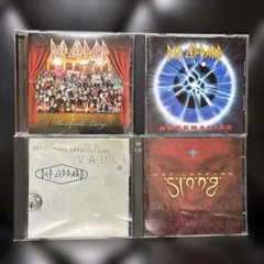 Def Leppard CD 4枚まとめ売り デフレパード