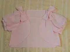 ☆Ｙy☆様専用メゾピアノ フォーマル ボレロ 120 ピンク シフォン 美品