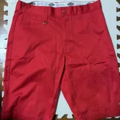 Dickies ハーフパンツ レッドのサムネイル