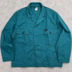 90s rofa ユーロワークジャケット ドイツ カバーオール 緑 XL