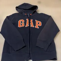 GapKids ジップアップパーカー ネイビー 140