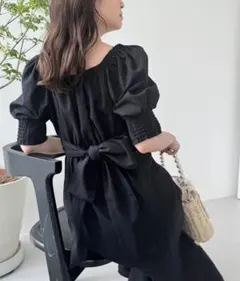 バックリボンワンピース　最終値下げ