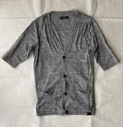 Mossimo カーディガン グレー Lサイズ メンズ　モッシモのサムネイル