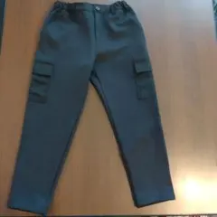 COMME CA ISM カーゴパンツ 120 フォーマル　黒　長ズボン