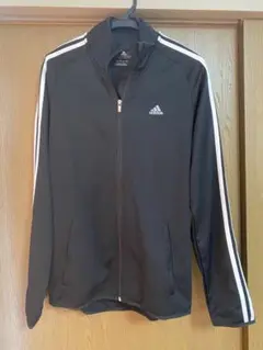 adidas ジップアップジャケット 黒