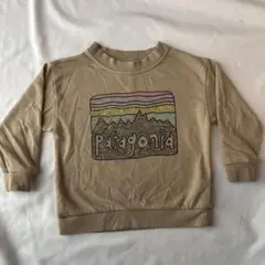 Patagonia ベージュ トレーナー　2T 90cm