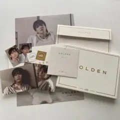 BTS ジョングク GOLDEN アルバム SOLID(白)
