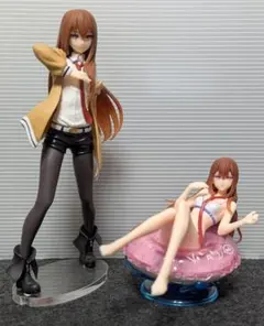 【開封済み・美品】STEINS;GATE 牧瀬紅莉栖 プライズフィギュア 2点