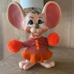 70's トッポジージョ ビンテージ ソフビ 貯金箱 GTE 通信会社 TOY